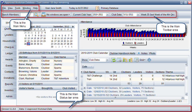 MainWindowMenuToolbarStatusBar