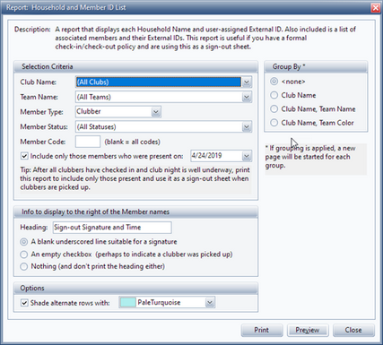 ReportHhAndMemberIDList