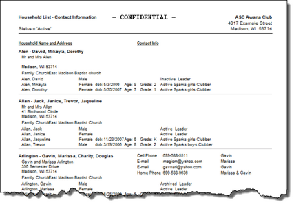 ReportHouseholdListPreview